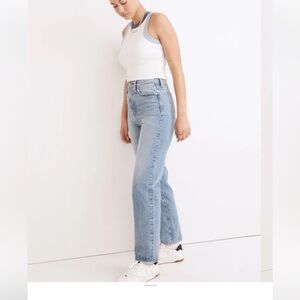 Madewell Curvy Perfect Vintage Straight Jean
